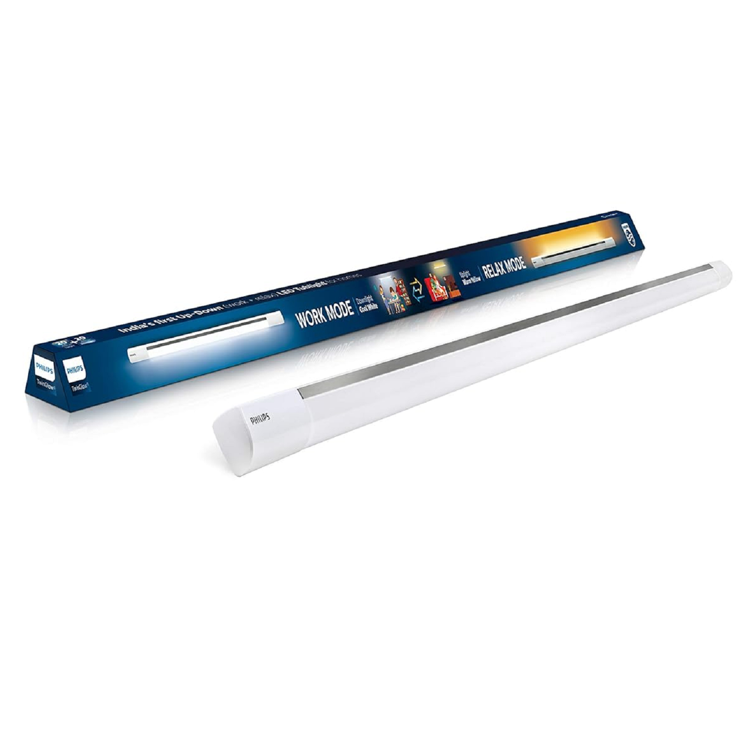 Philips 10W  2 Feet  LED Batten Tubelight for Home Cool Day Light